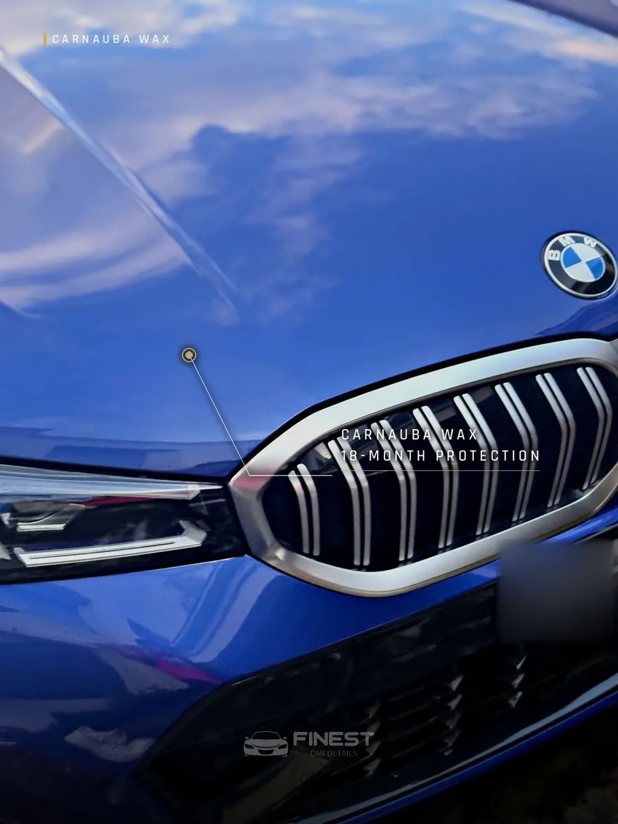 BMW 320i - Carnauba Wax - Finest Car Details Melbourne