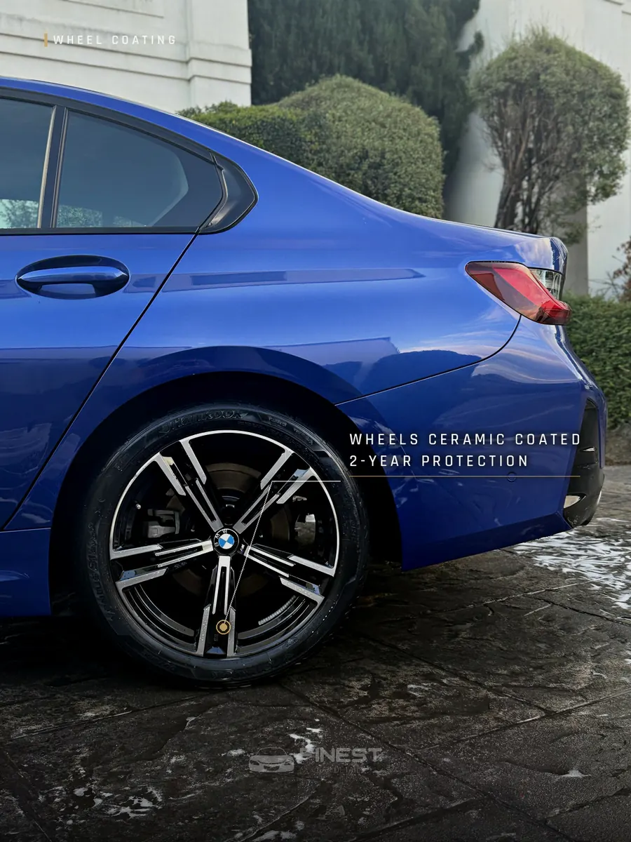 BMW 320i - Wheels Ceramic Coated - Finest Car Details Melbourne