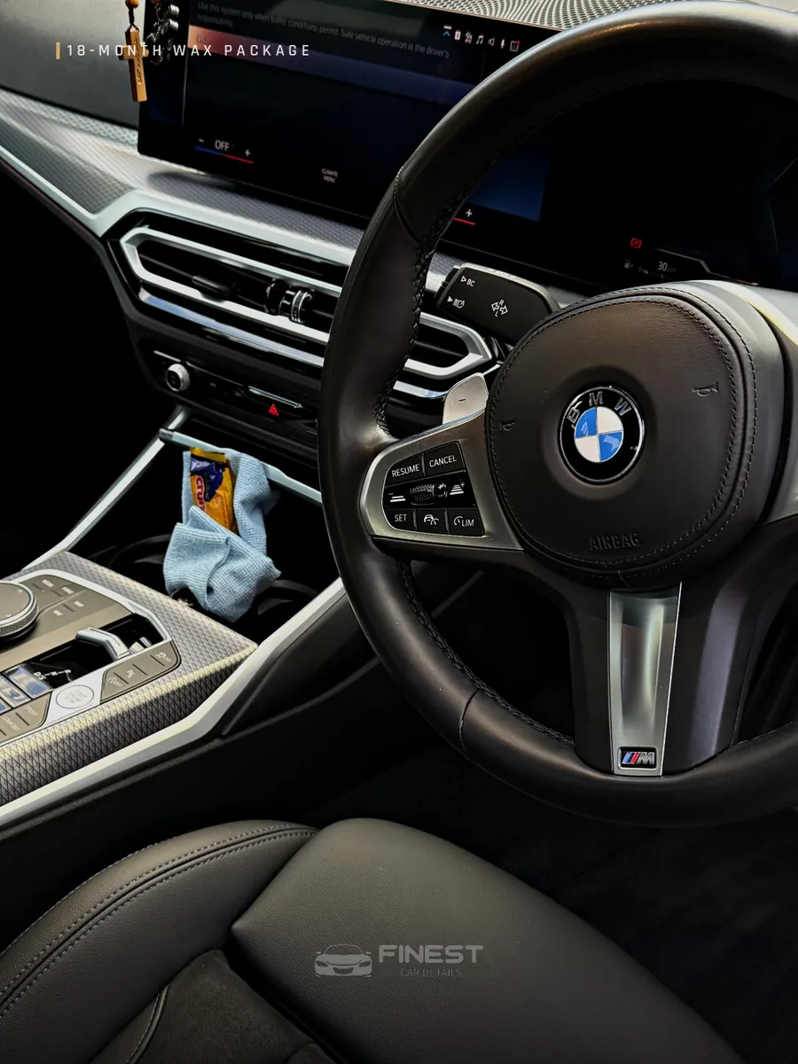 BMW 320i - Interior Detail - Finest Car Details Melbourne