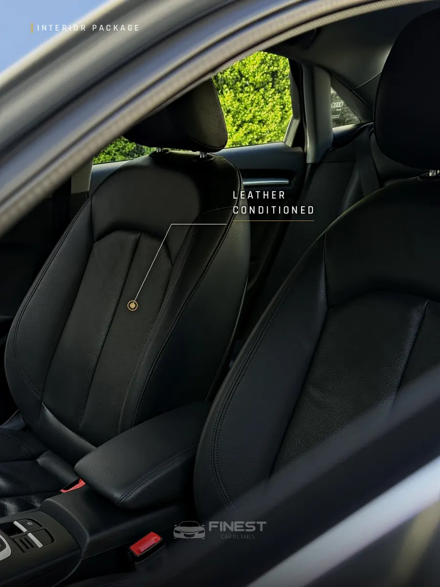 Audi A4 - Leather Conditioned - Finest Car Details Melbourne