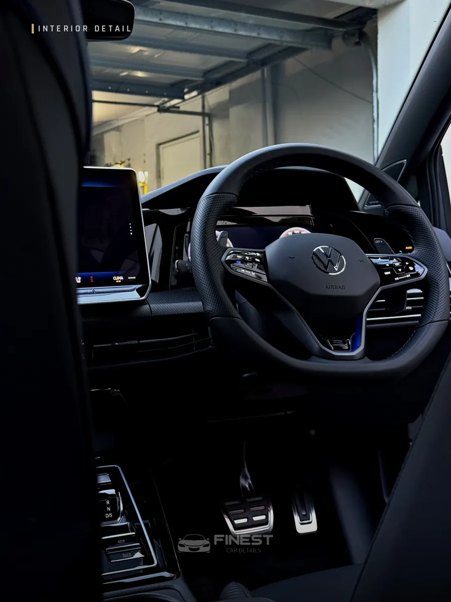 VW Golf R - Interior Detail - Finest Car Details Melbourne
