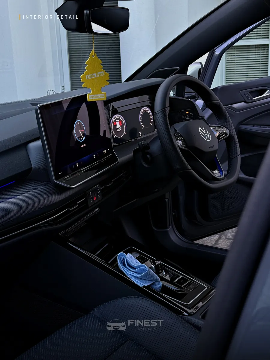 VW Golf R - Interior Detail - Finest Car Details Melbourne