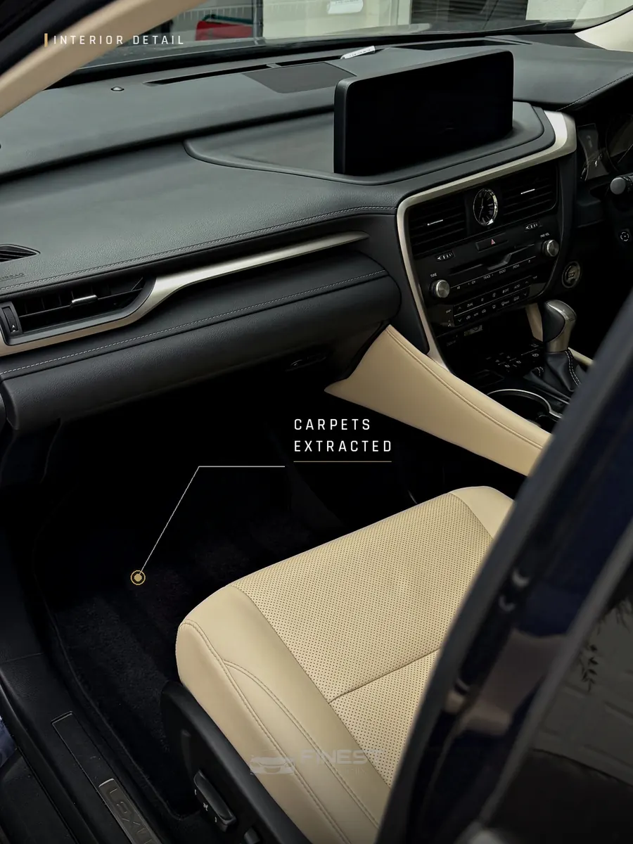 Lexus RX - Carpets Extracted - Finest Car Details Melbourne