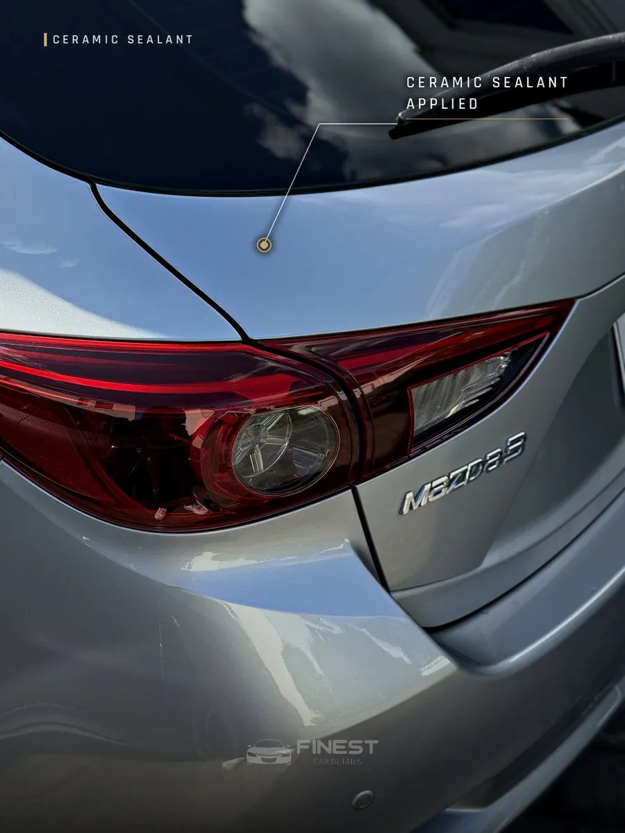 Mazda 3 SP25 - Ceramic Sealant - Finest Car Details Melbourne