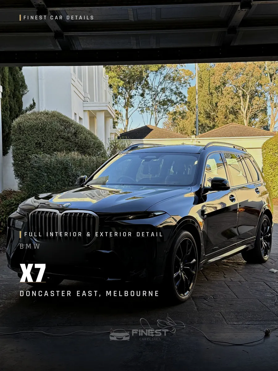 BMW X7 - Full Interior & Exterior - Finest Car Details Melbourne