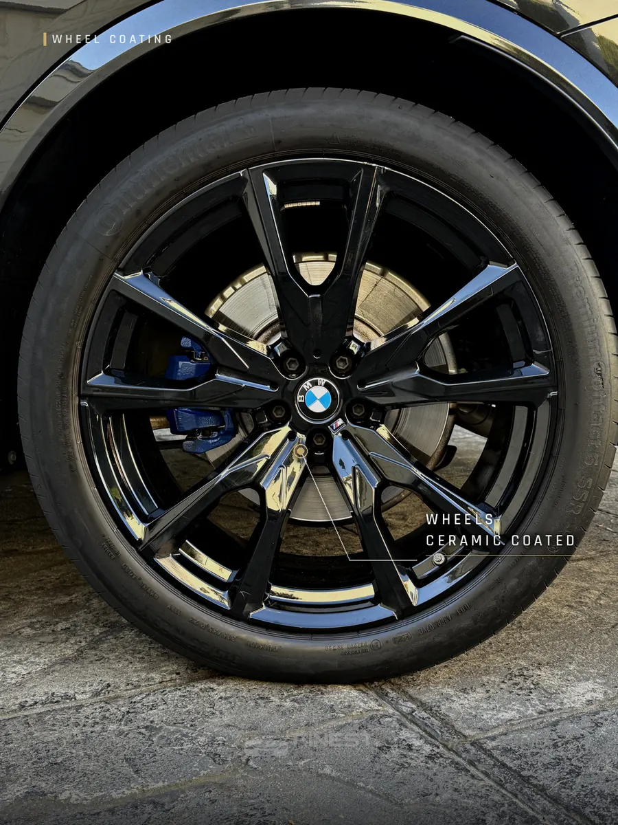 BMW X7 - Wheels Ceramic Coated - Finest Car Details Melbourne