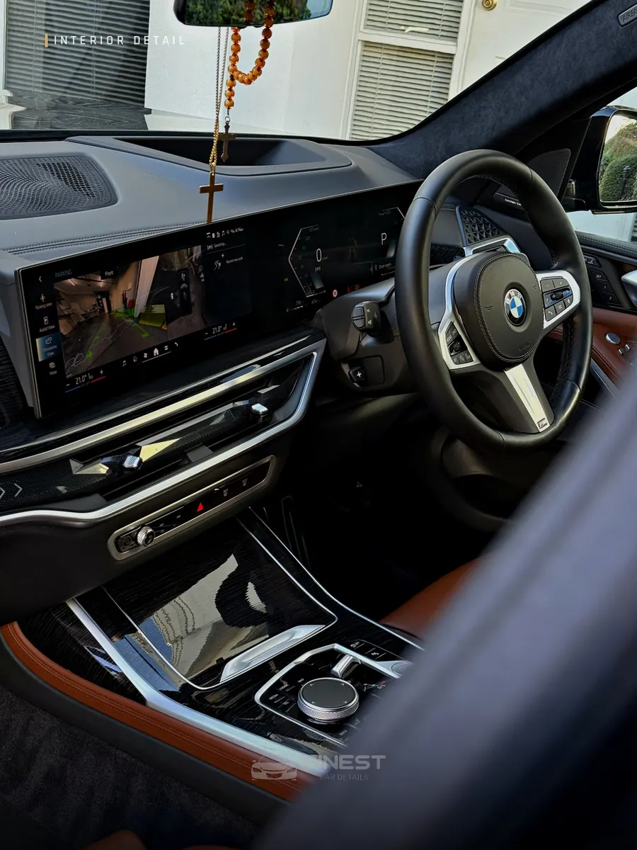 BMW X7 - Interior Detail - Finest Car Details Melbourne