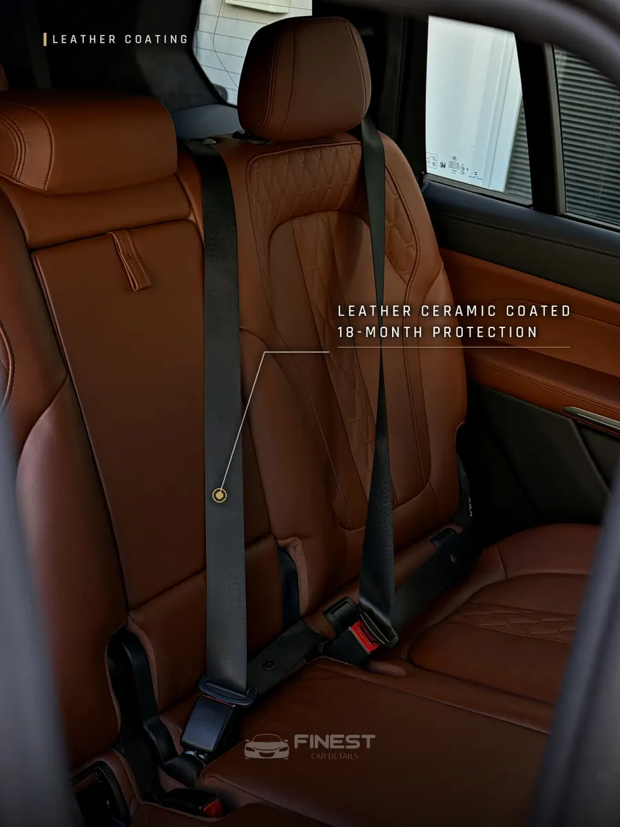BMW X7 - Leather Ceramic Coated - Finest Car Details Melbourne
