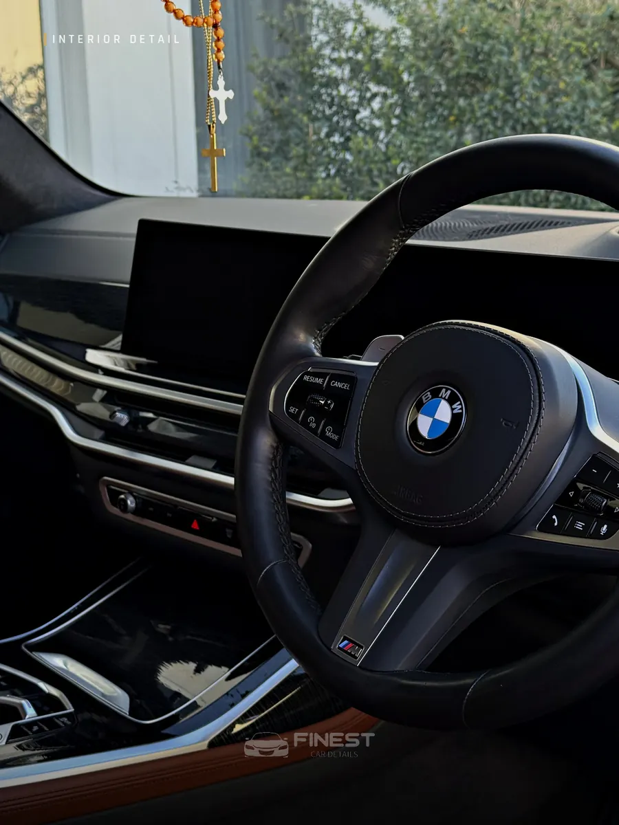 BMW X7 - Interior Detail - Finest Car Details Melbourne